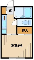 ロジュマン久米川の物件間取画像